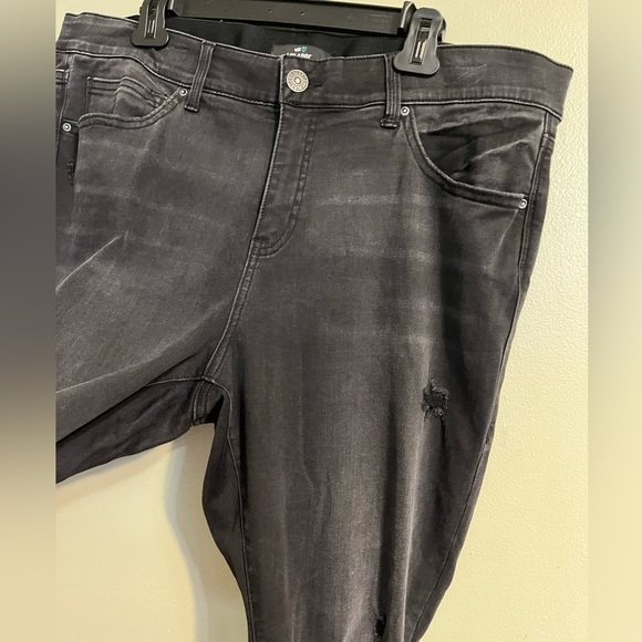 Lularoe Womens Simply Comfortable Distressed Stretchy Comfort Waist Jeans Sz 36 - Picture 5 of 14